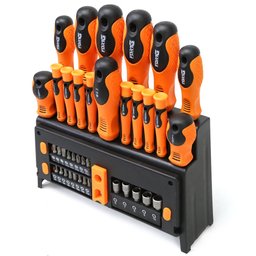 Caixa Sanfonada Cargobox com Rodas, Puxador e 60 Ferramentas - TRAMONTINAPRO-44952/660