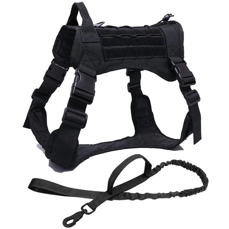 Kit Peitoral Cachorro Porte Grande Tático